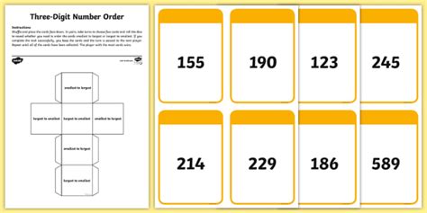 list of three digit numbers|List of numbers .